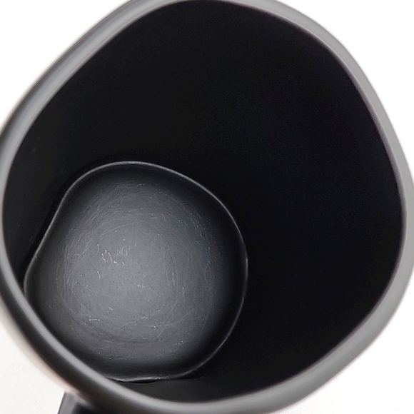 ⭐️2/ $50⭐️Rae Dunn  Artisan Flat Black Ceramic Mug White Large Letters TEACHER - Picture 6 of 10